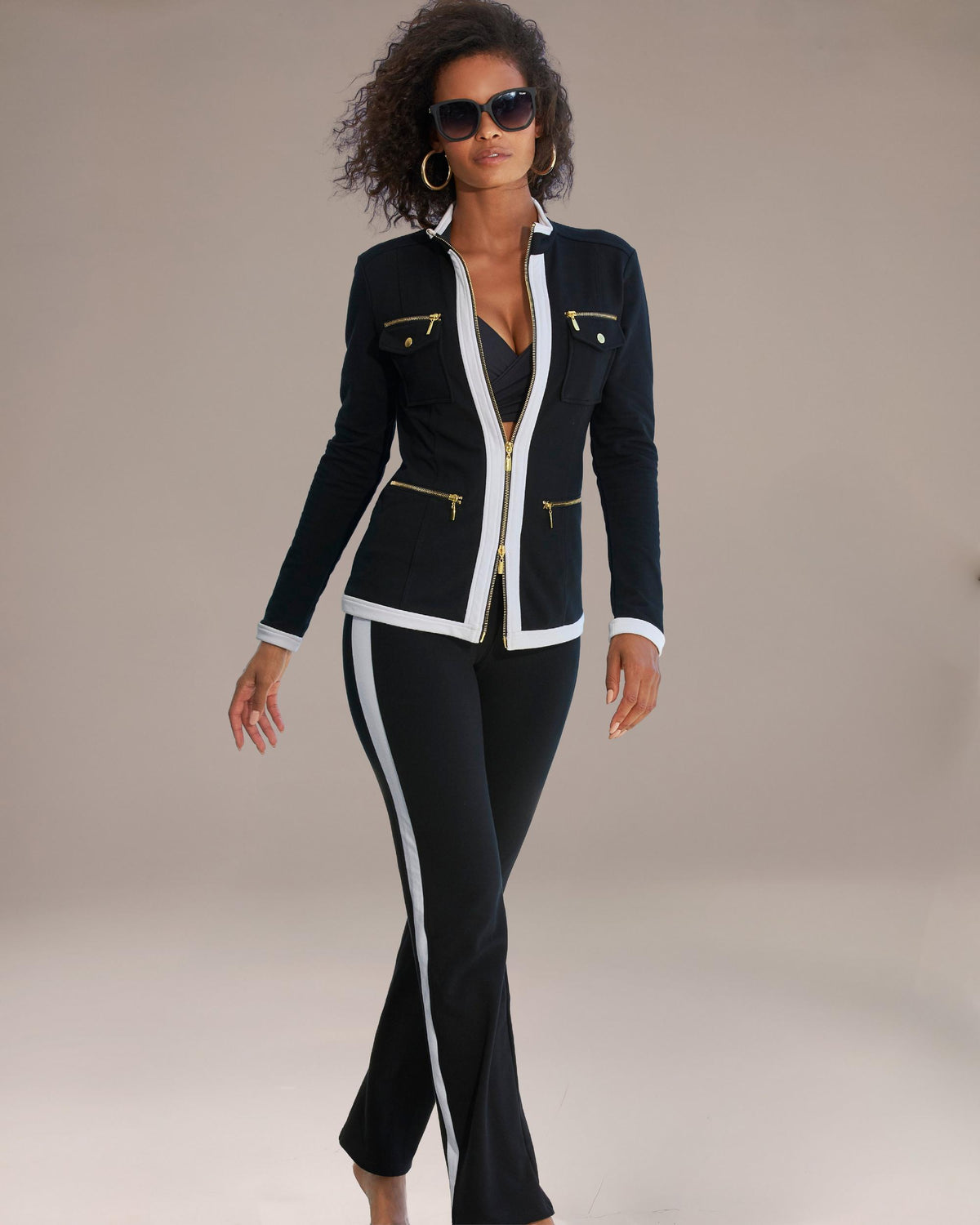 Ensemble Alessia Noir, vue lifestyle