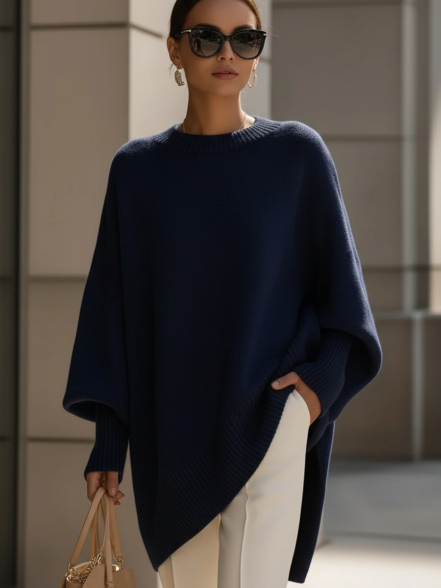 LUDOVICA - PULL OVERSIZE À ENCOLURE LARGE