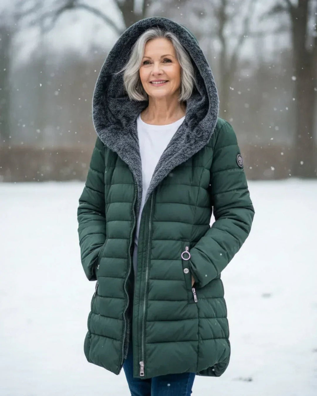 ROMONA - DOUDOUNE MATELASSÉE D'HIVER