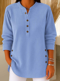 NIVES - TUNIQUE HENLEY BOUTONNÉE