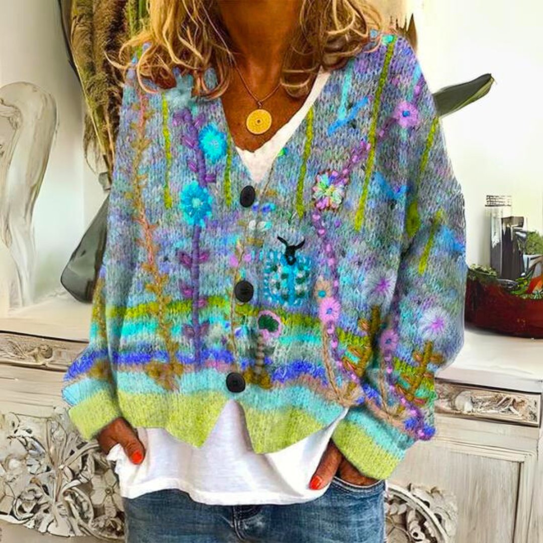 CORNELIA - CARDIGAN LUXUEUX DOUX ET ENVELOPPANT