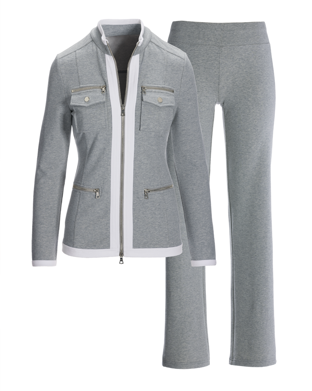 Ensemble Alessia, veste et pantalon a plat