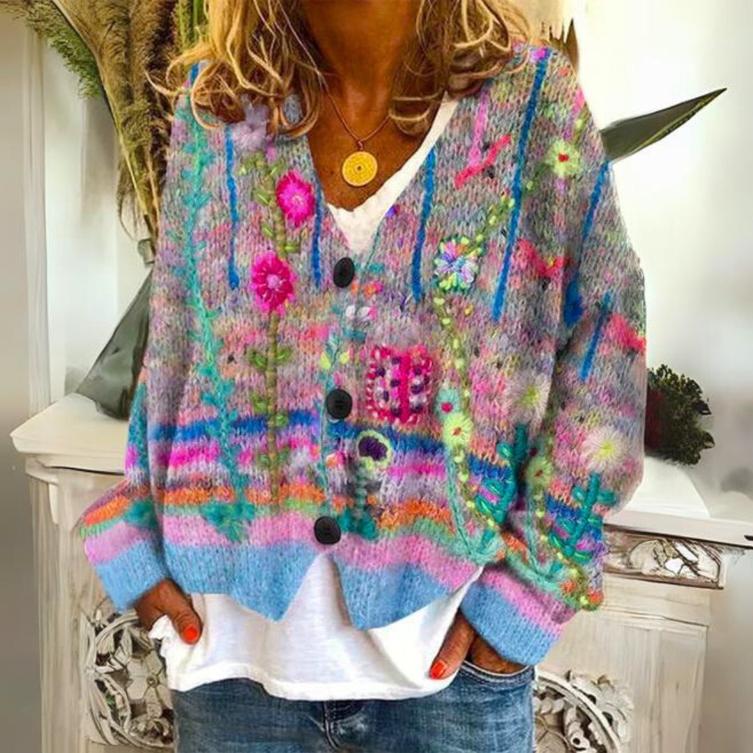 CORNELIA - CARDIGAN LUXUEUX DOUX ET ENVELOPPANT