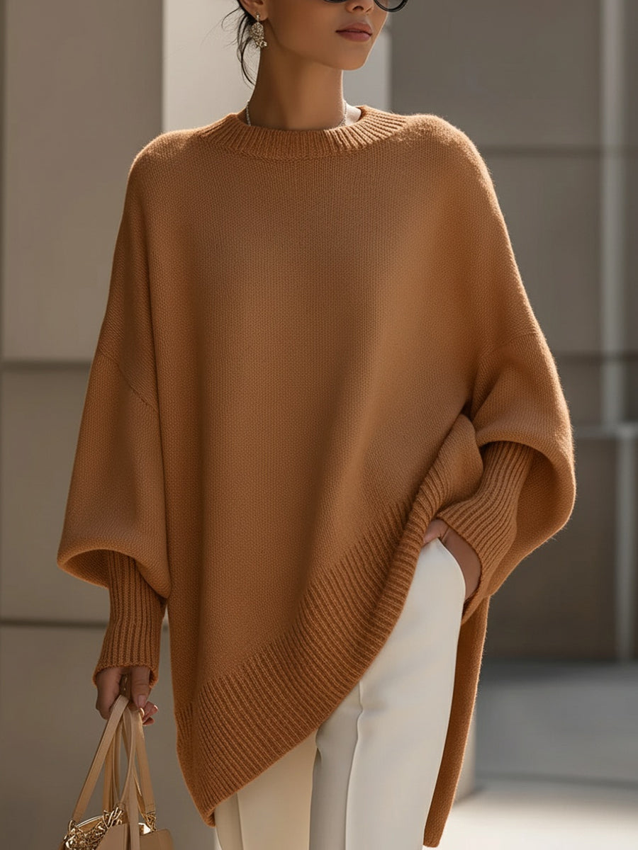 LUDOVICA - PULL OVERSIZE À ENCOLURE LARGE