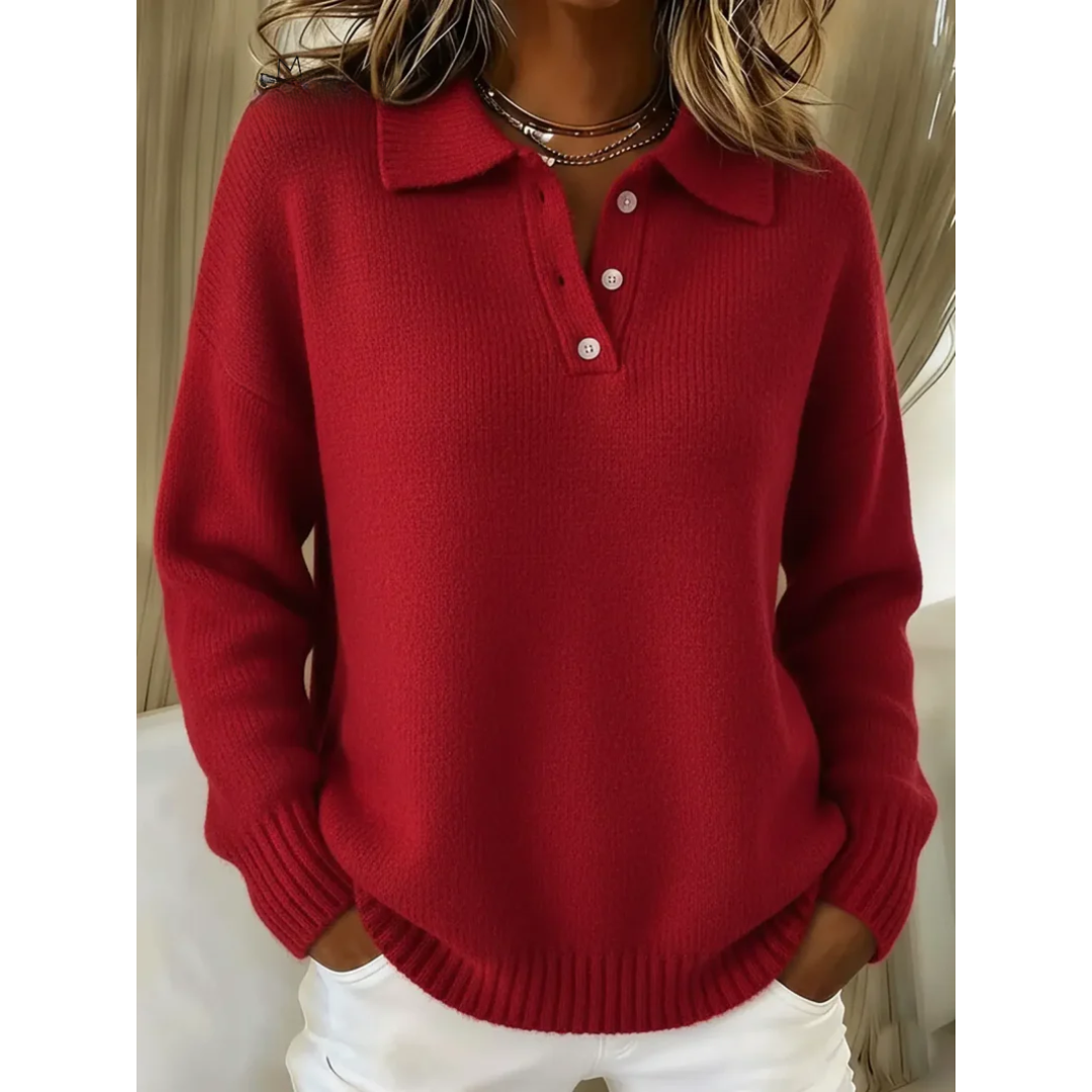 MARINA - PULL POLO DOUX