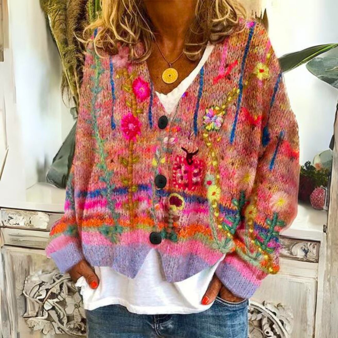 CORNELIA - CARDIGAN LUXUEUX DOUX ET ENVELOPPANT
