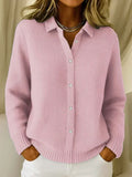 RACHELE - CARDIGAN TEXTURÉ À BOUTONS