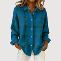CLARA - CARDIGAN EN MAILLE À CARREAUX