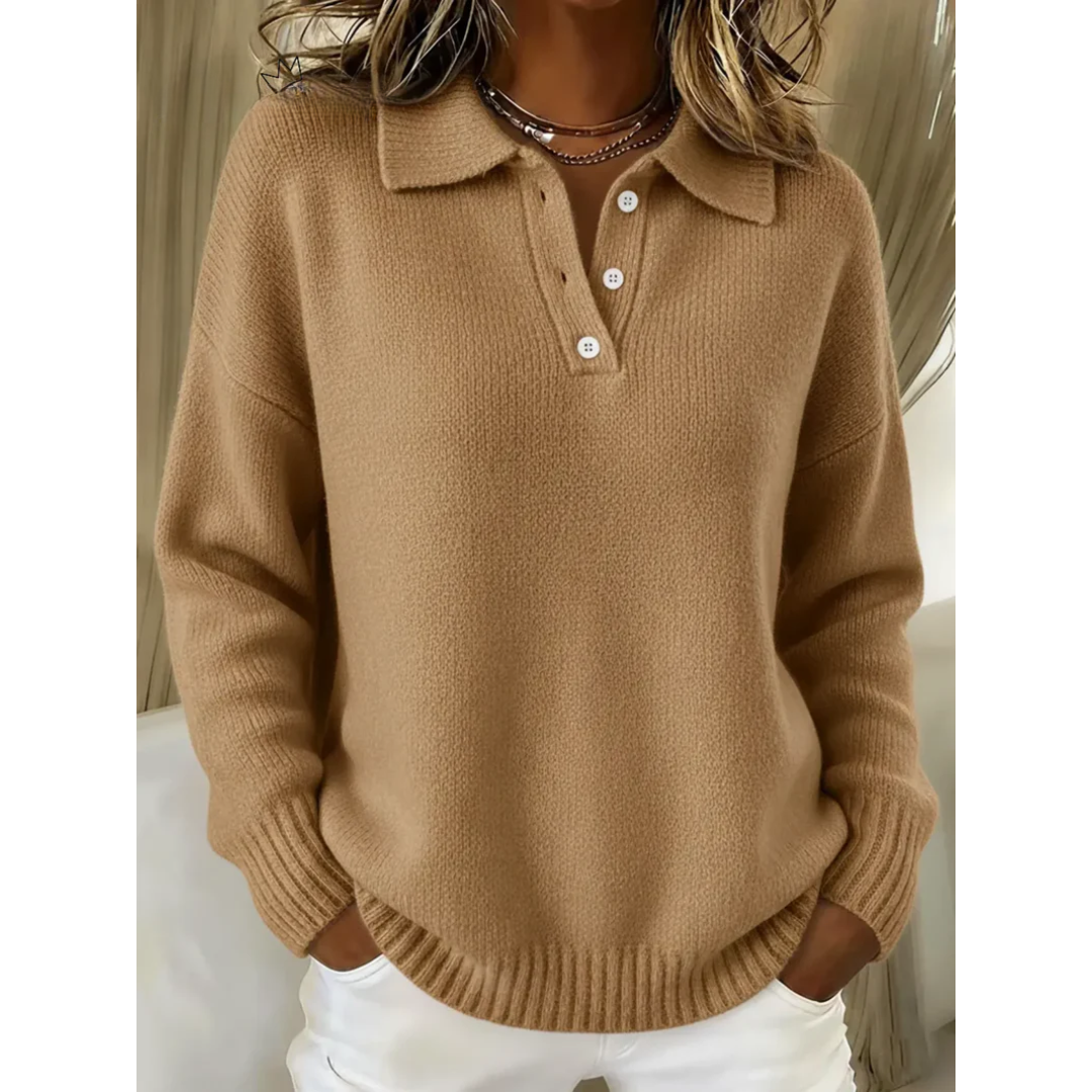 MARINA - PULL POLO DOUX