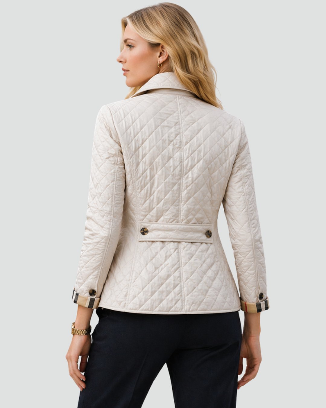 REBEKAH - VESTE MATELASSÉE À COL