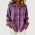 SOFIA - CARDIGAN EN MAILLE À CARREAUX