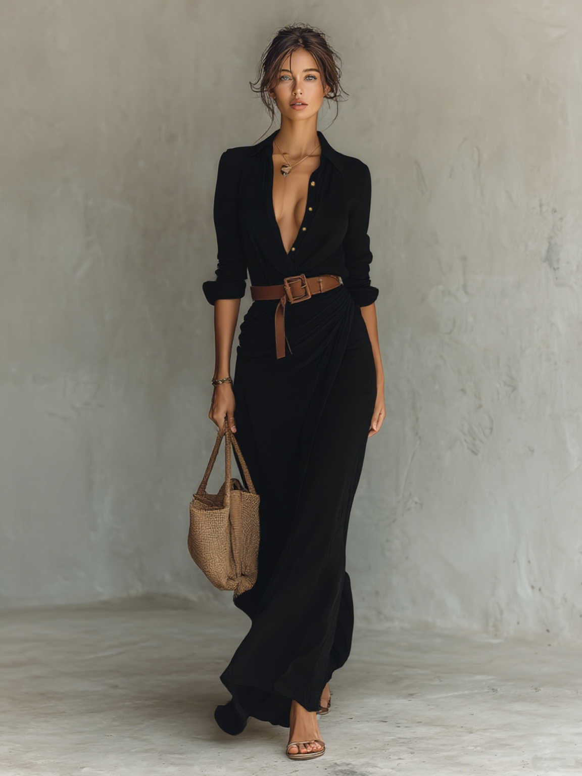 ALINA - ROBE IMPÉRIALE CHIC