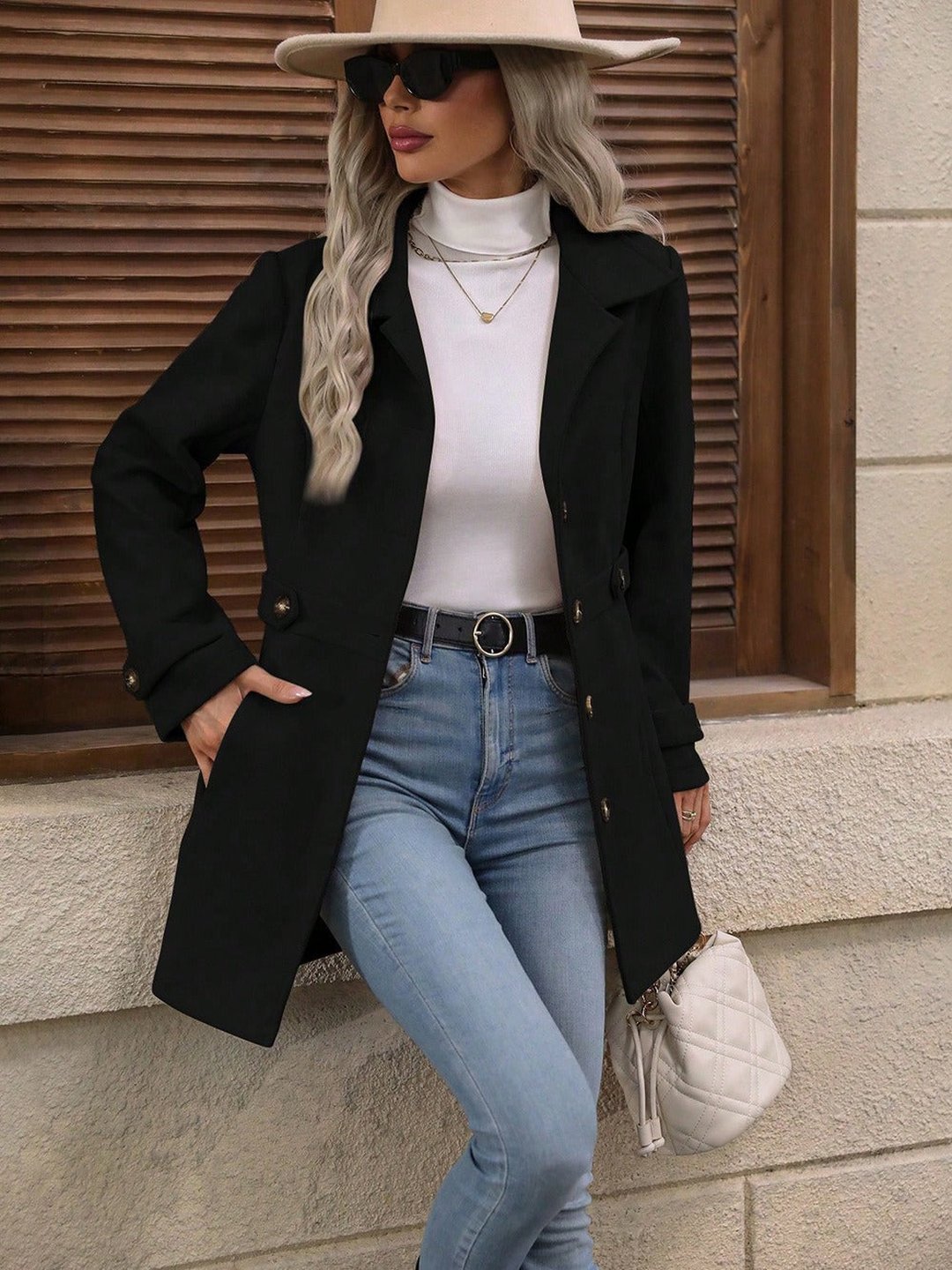 ROSALINDA - TRENCH CROISÉ CEINTURÉ