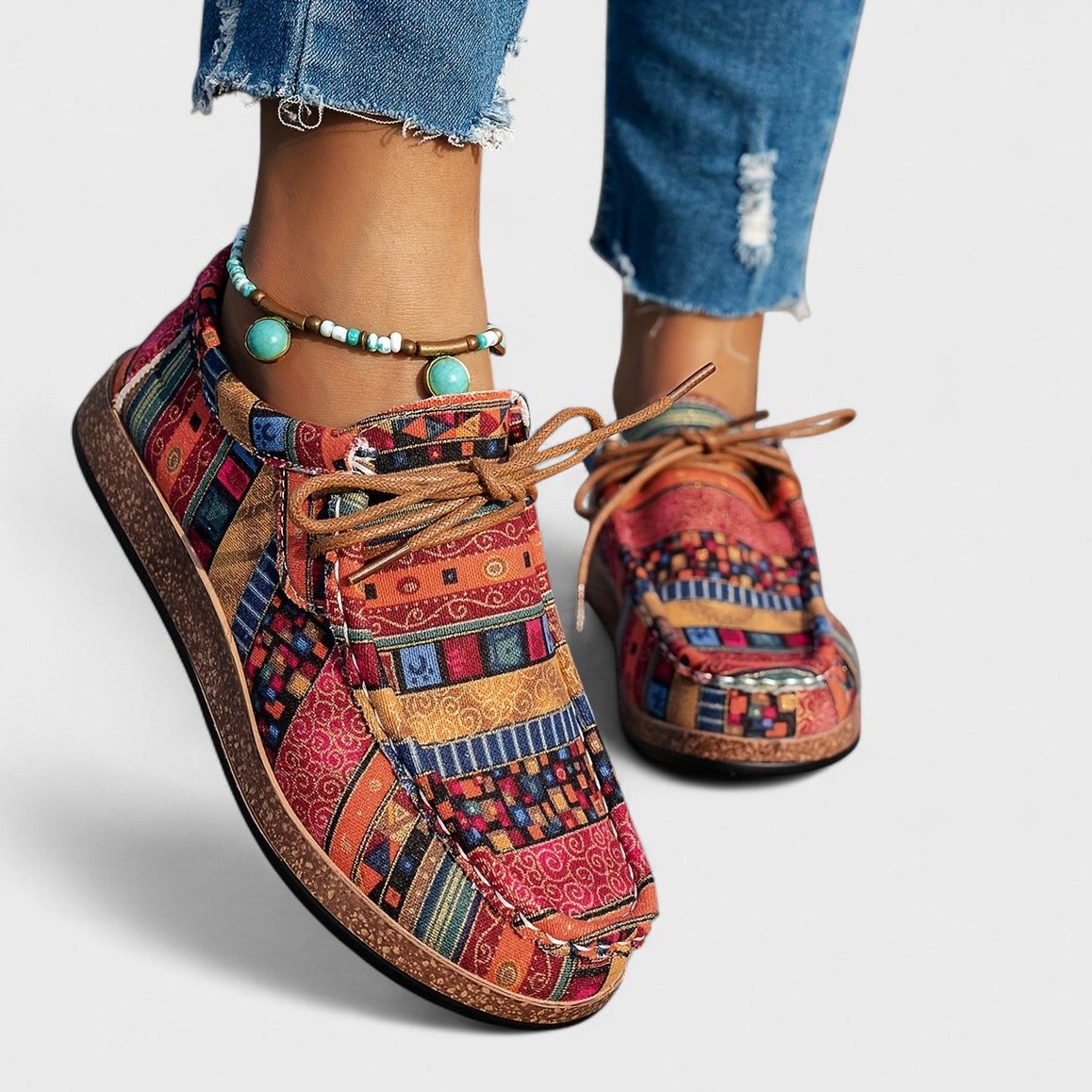 MARIANNA - BASKETS CONFORT COLORÉES