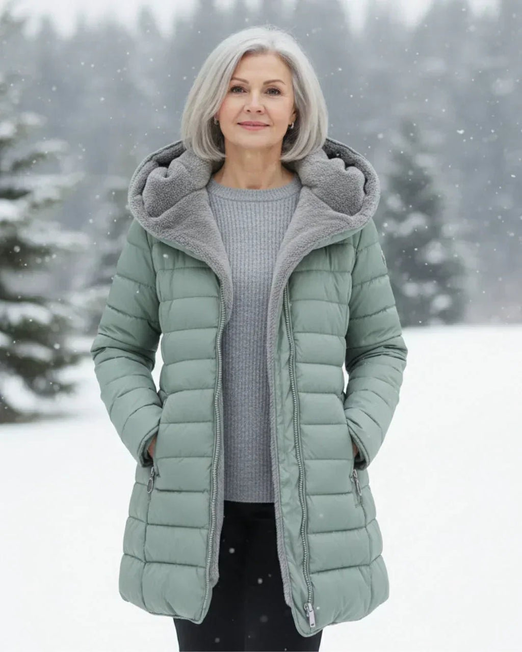 ROMONA - DOUDOUNE MATELASSÉE D'HIVER