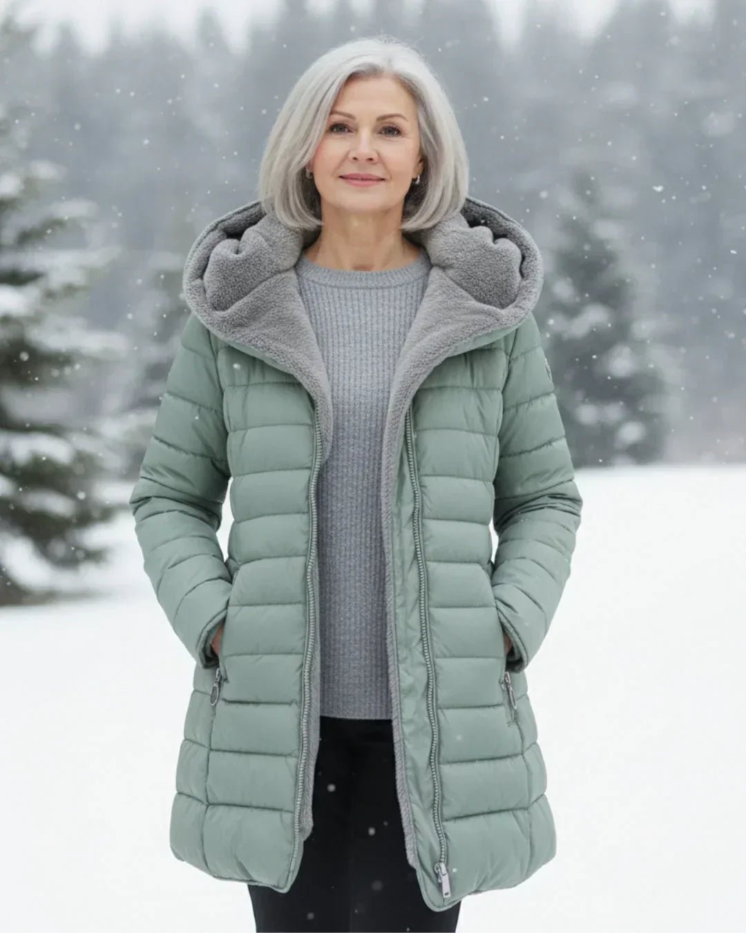 ROMONA - DOUDOUNE MATELASSÉE D'HIVER