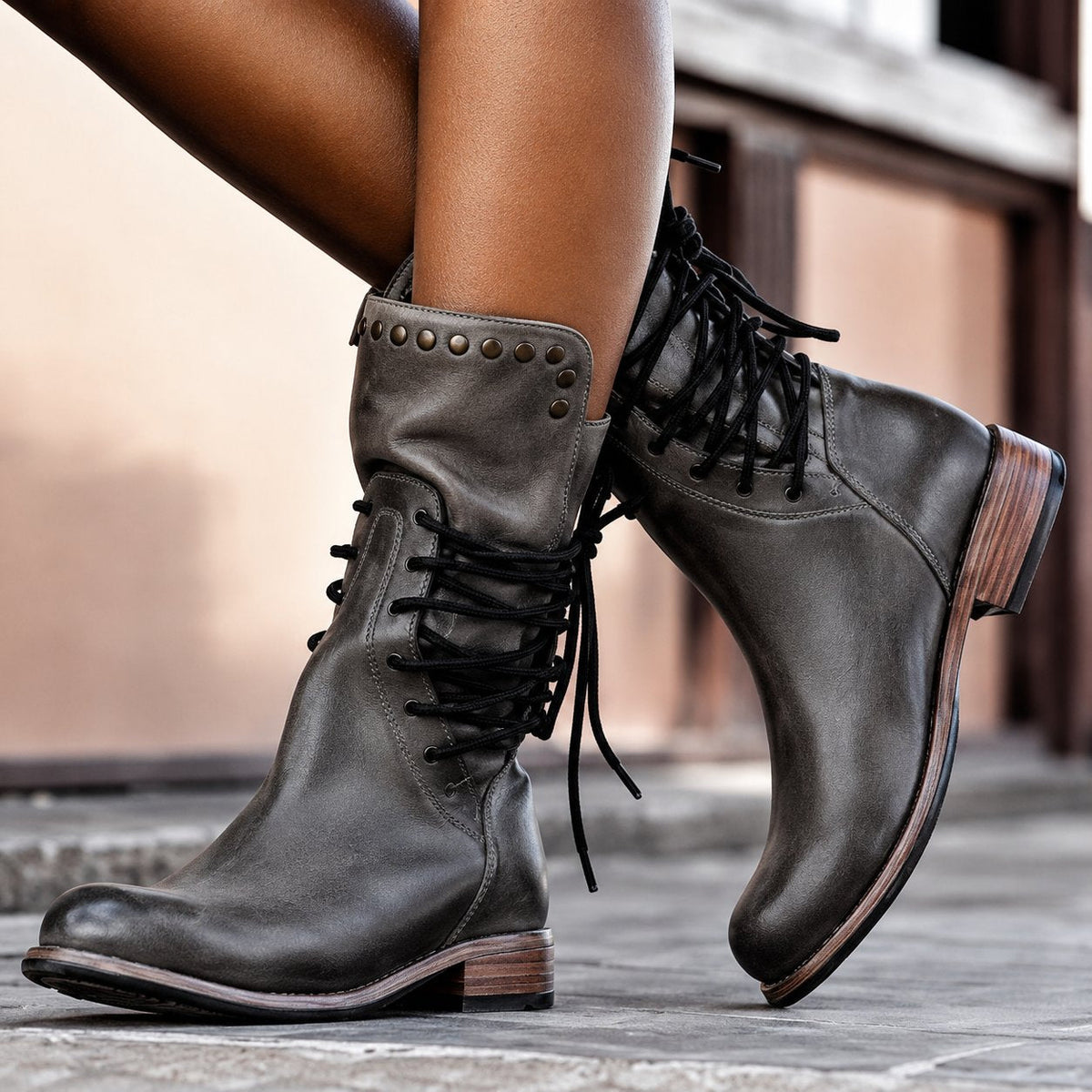 CHELSEY - BOTTES BIKER DOUBLÉES POLAIRE