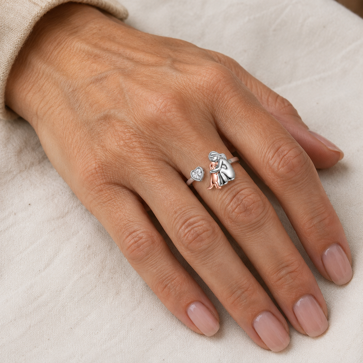 ARGO - BAGUE RÉGLABLE AVEC GRAVURE