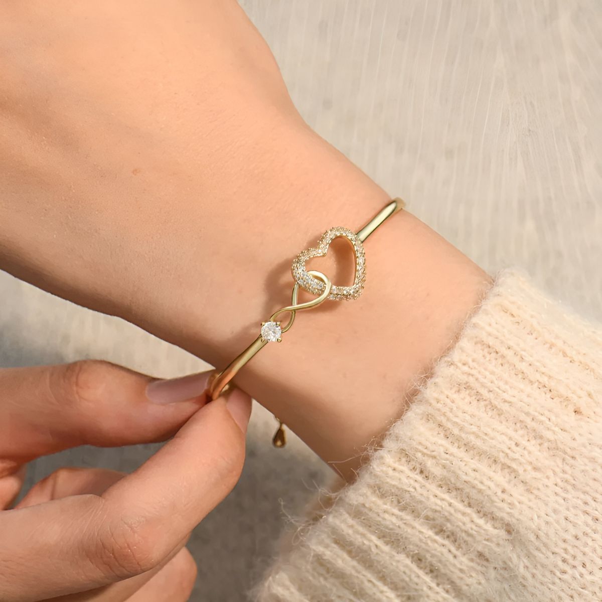 ARIANA - BRACELET INFINI MÈRE-FILLE