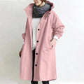 EVETTE - TRENCH LONG À CAPUCHE