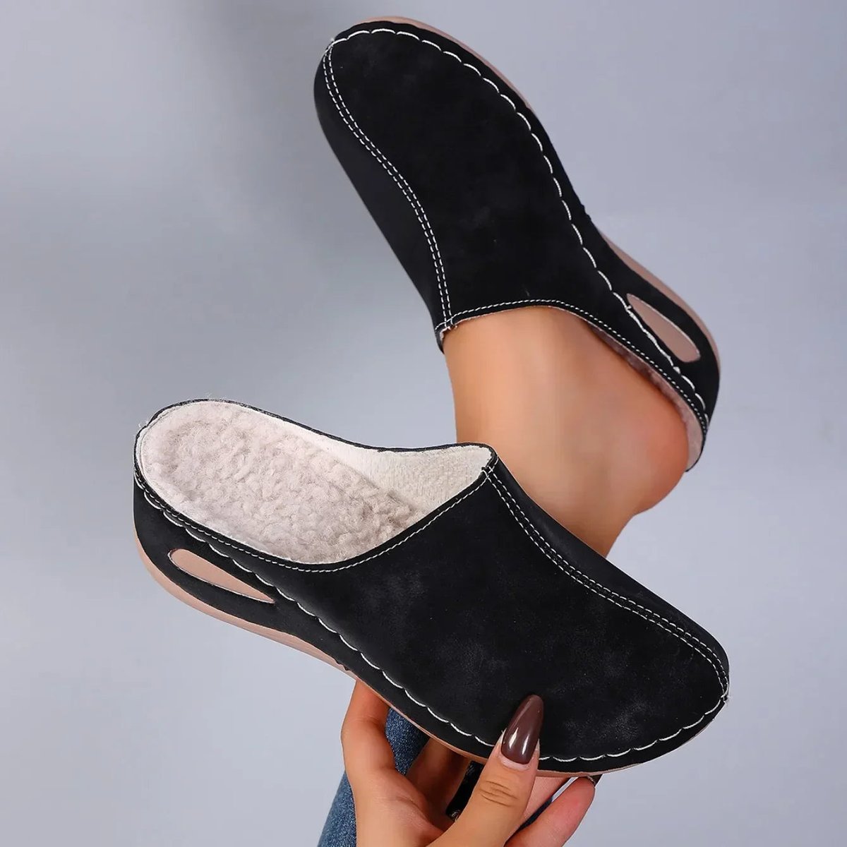 PAMALA - CHAUSSONS ORTHOPÉDIQUES CHAUDS