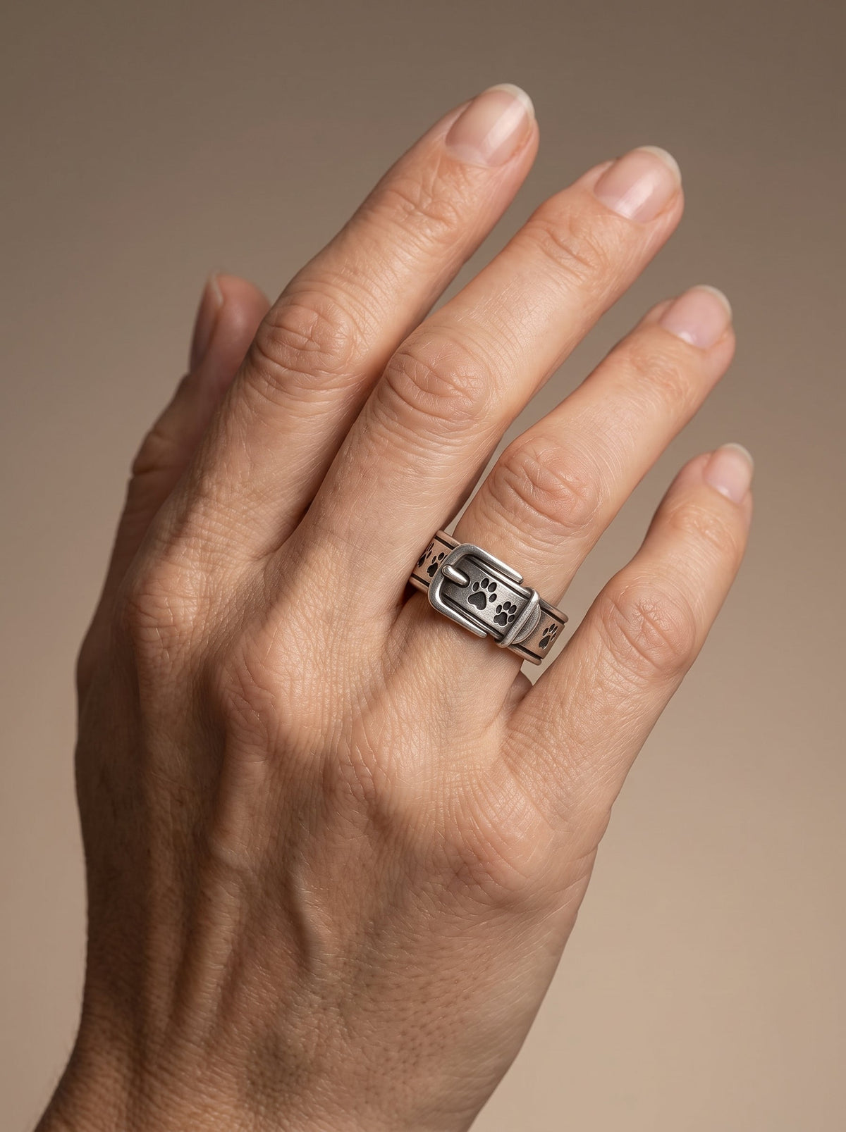 FIDO - BAGUE INSPIRÉE DU COLLIER POUR CHIEN