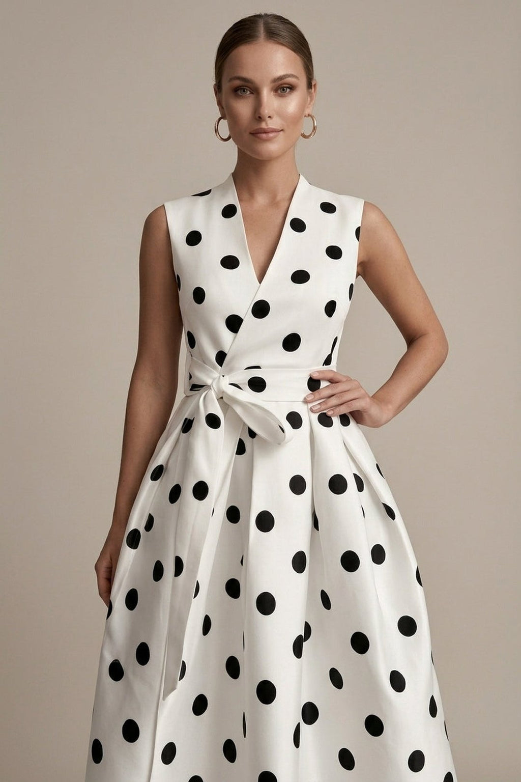 ANNABELLE - ROBE COCKTAIL SANS MANCHES