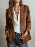 Marcela | Blazer vintage marron