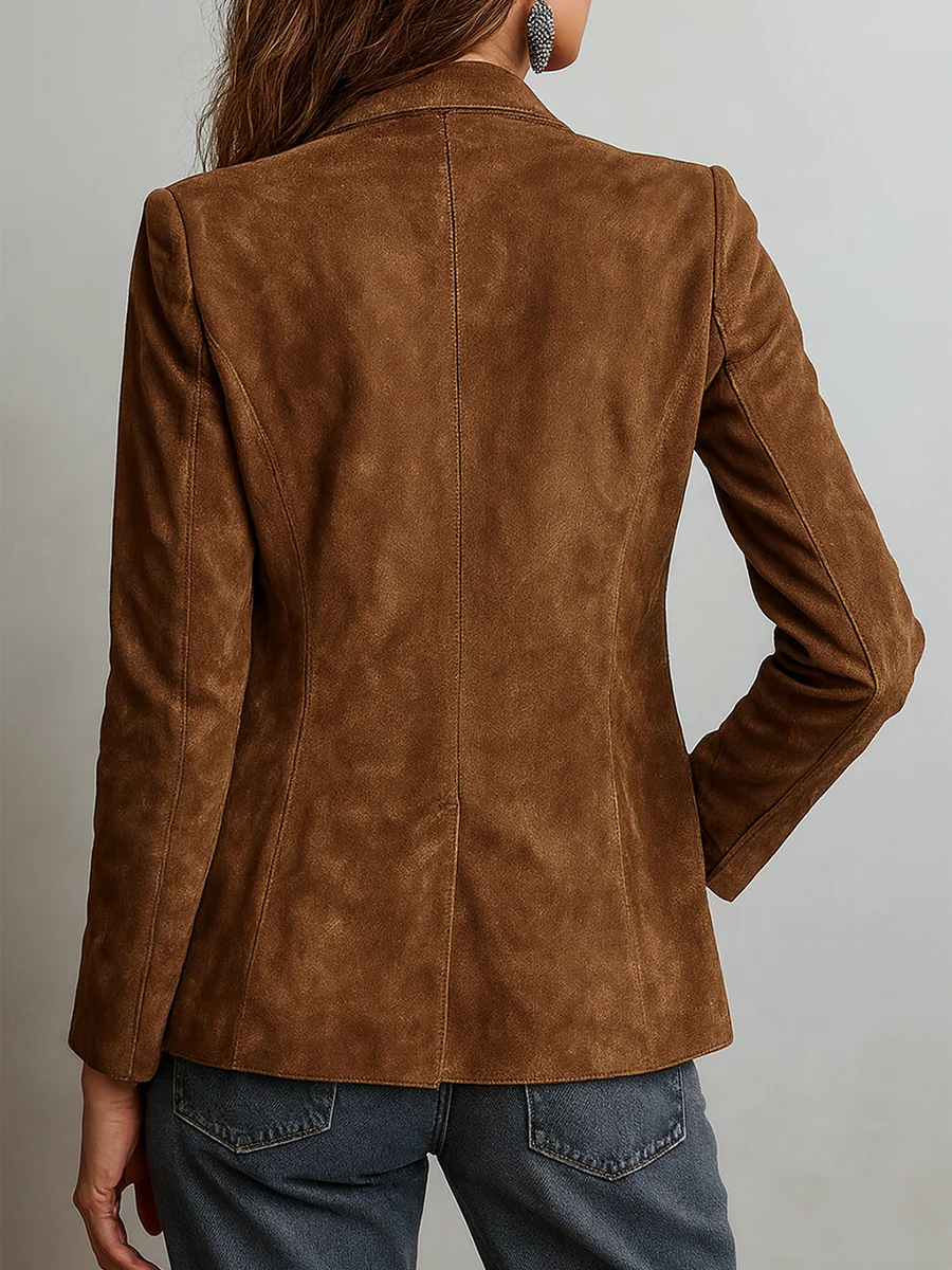 Marcela | Blazer vintage marron