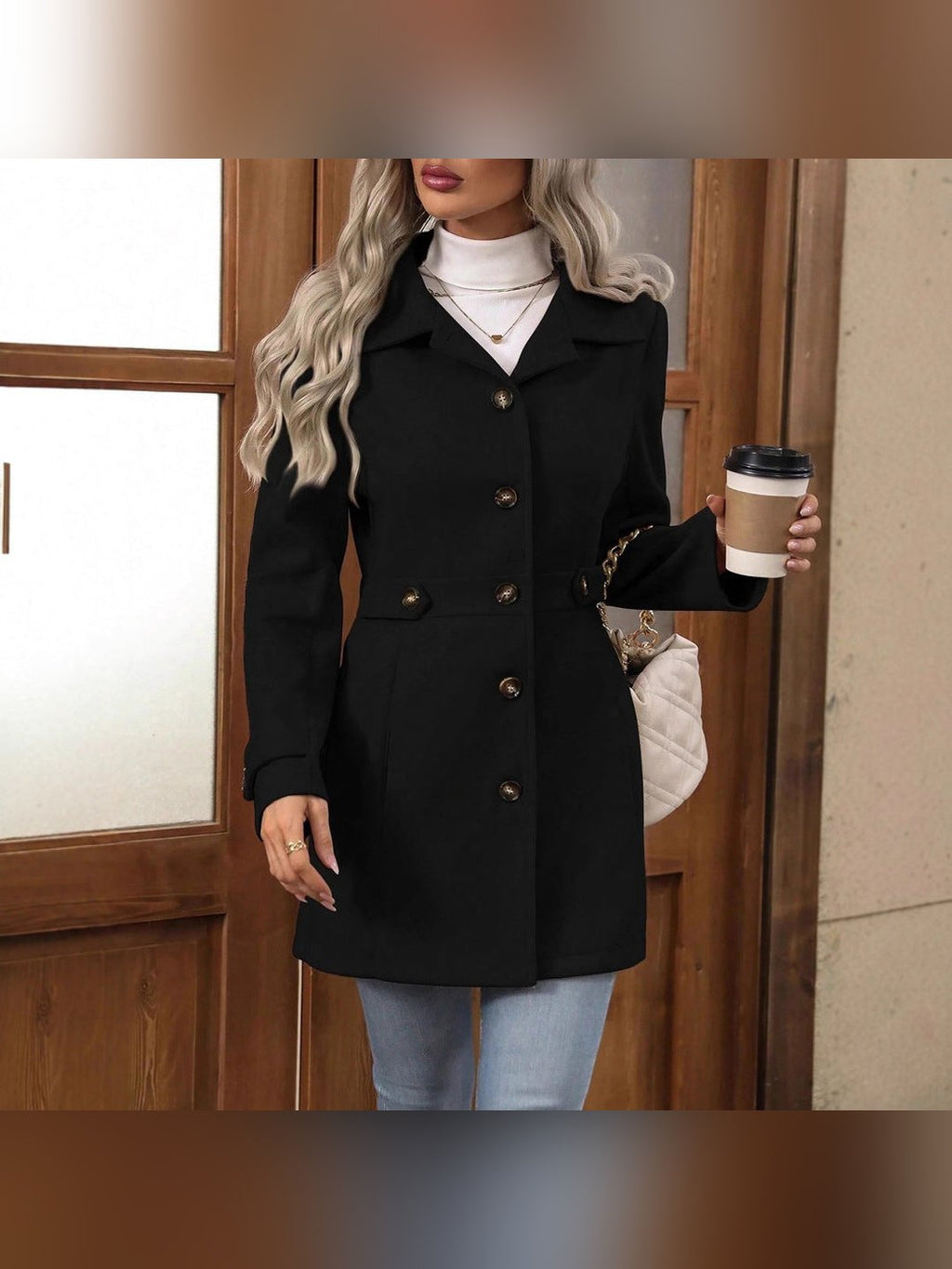 ROSALINDA - TRENCH CROISÉ CEINTURÉ