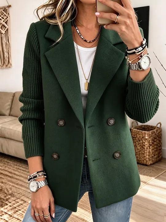 INES - Blazer vert