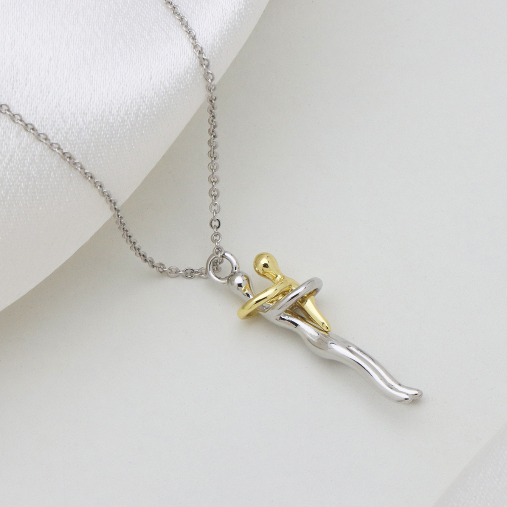 CŒUR - COLLIER MÈRE ET FILS