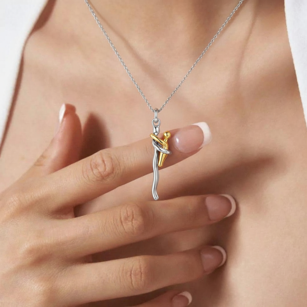 CŒUR - COLLIER MÈRE ET FILS