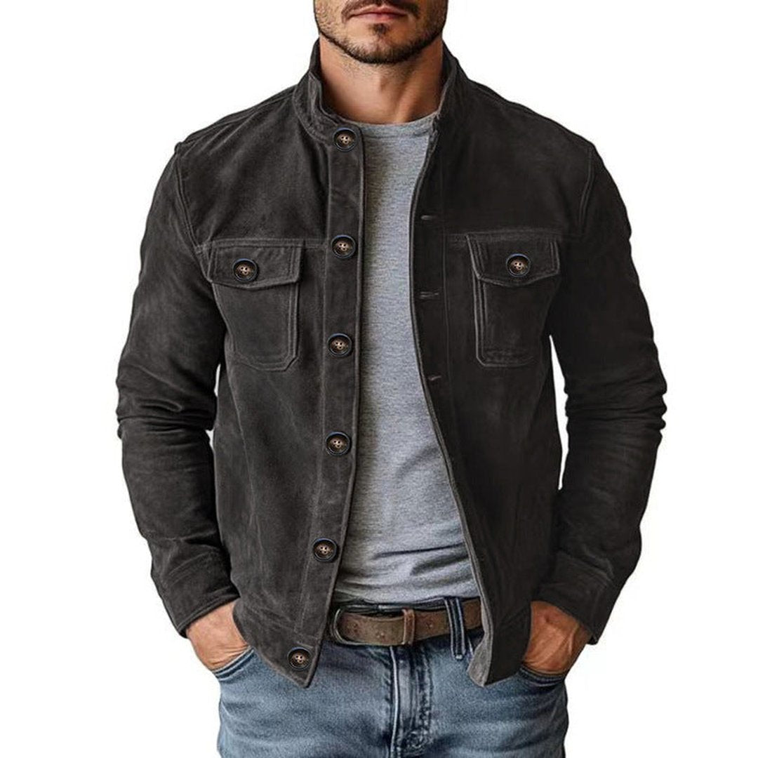 DWIGHT - VESTE BOUTONNÉE CLASSIQUE