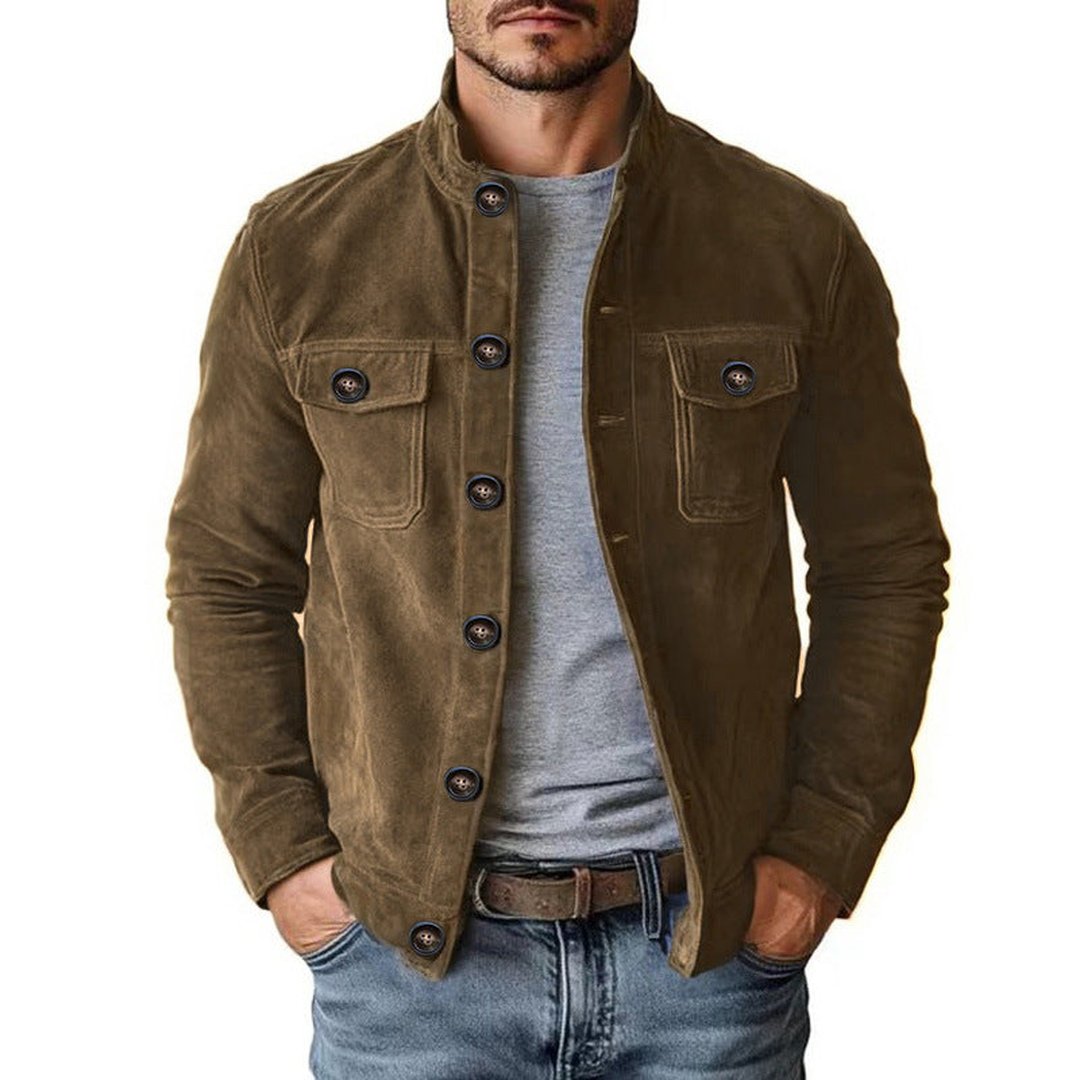 DWIGHT - VESTE BOUTONNÉE CLASSIQUE