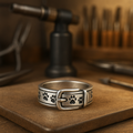 FIDO - BAGUE INSPIRÉE DU COLLIER POUR CHIEN