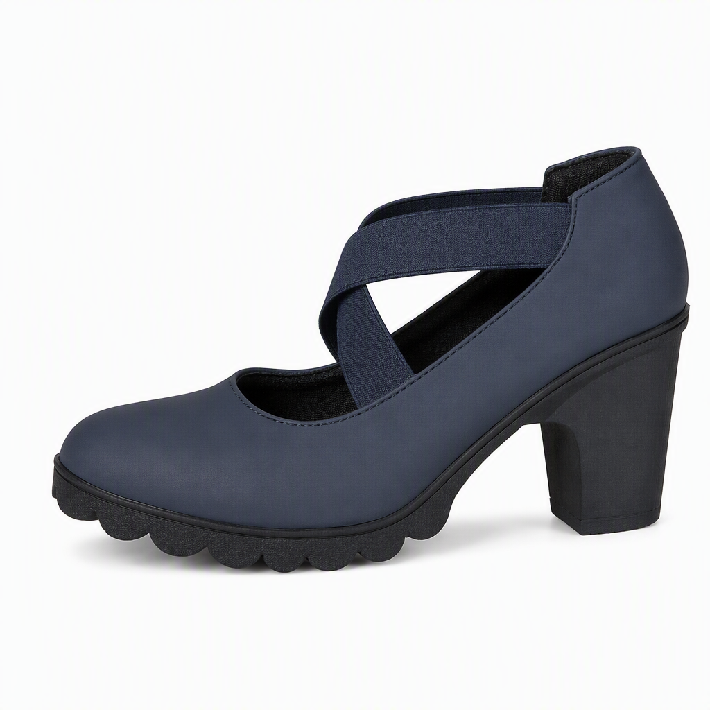 LOLA - CHAUSSURES À PLATEFORME ET BRIDE CROISÉE