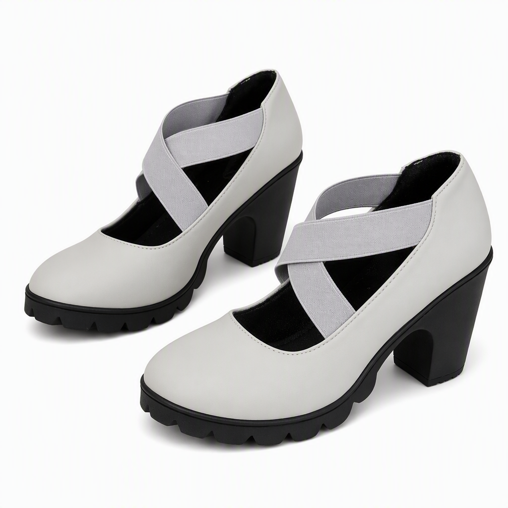LOLA - CHAUSSURES À PLATEFORME ET BRIDE CROISÉE
